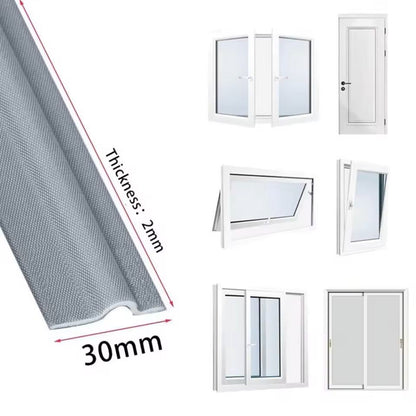 40M SelfAdhesive Acoustic Foam Weather Seal Strip  Soundproof  DraftProof For Doors And Windows 4
