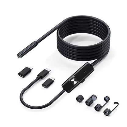 8mm 1080P Waterproof Endoscope Camera  Compatible With IPhone Android And TypeC Devices 3