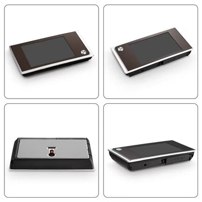 35Inch Digital Door Viewer With 120 WideAngle Lens And HD Display  BatteryPowered Peephole Camera 5