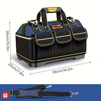1680D Oxford Electrician Tool Bag  Waterproof WearResistant HighCapacity Organizer 10