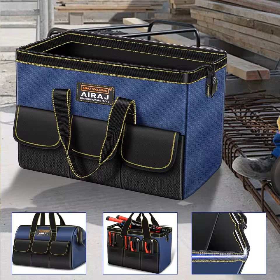 1680D Oxford Electrician Tool Bag  Waterproof WearResistant HighCapacity Organizer 2
