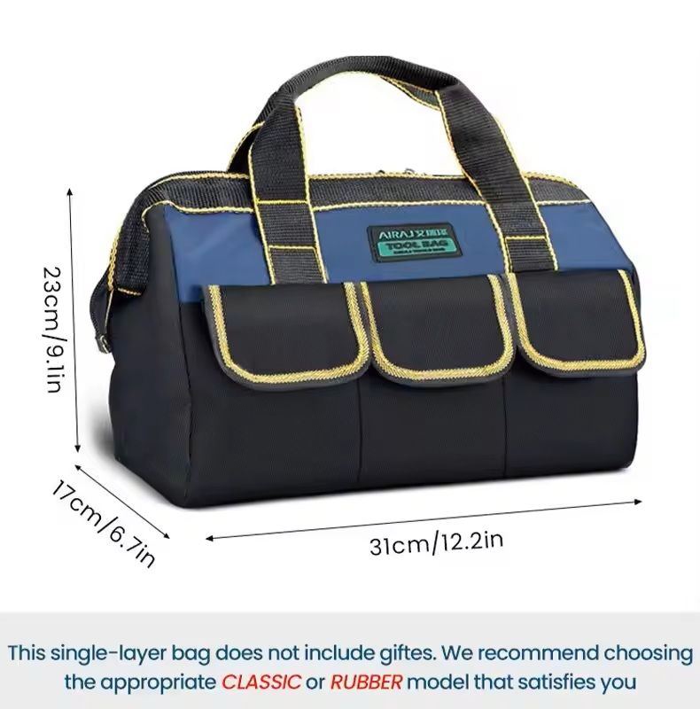 1680D Oxford Electrician Tool Bag  Waterproof WearResistant HighCapacity Organizer 5