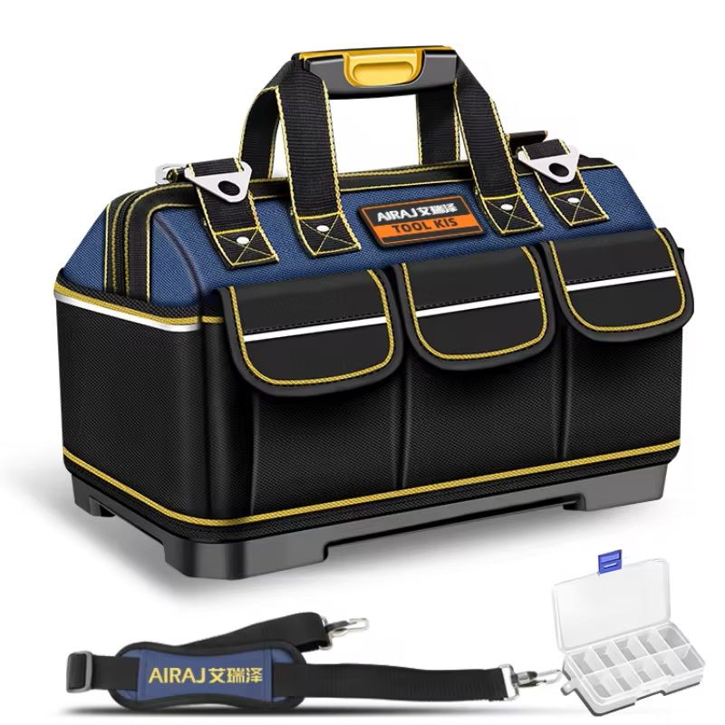 1680D Oxford Electrician Tool Bag – Waterproof, Wear-Resistant, High-Capacity Organizer