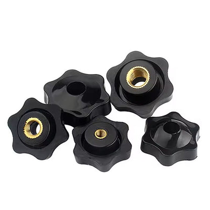 105 PCS M5M10 Star Knob Thumb Nuts  Durable Manual Clamping Handles For Machinery  DIY Projects 5