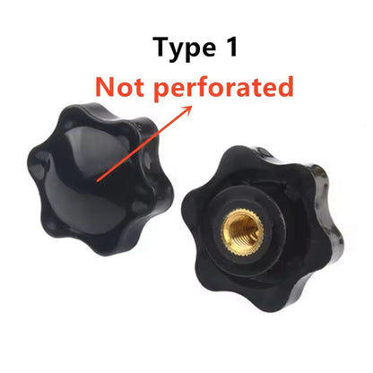 105 PCS M5M10 Star Knob Thumb Nuts  Durable Manual Clamping Handles For Machinery  DIY Projects 6