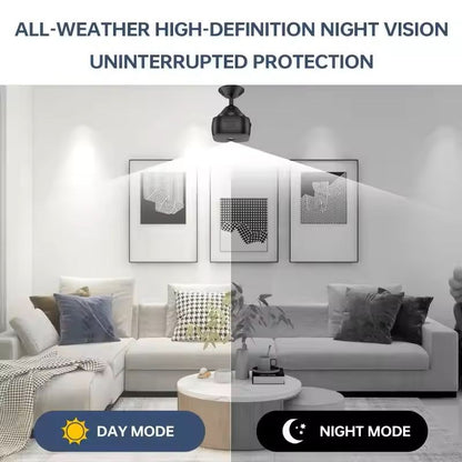 4K Mini Security Camera  FullColor Night Vision Waterproof WiFi Surveillance With Motion Detection 3