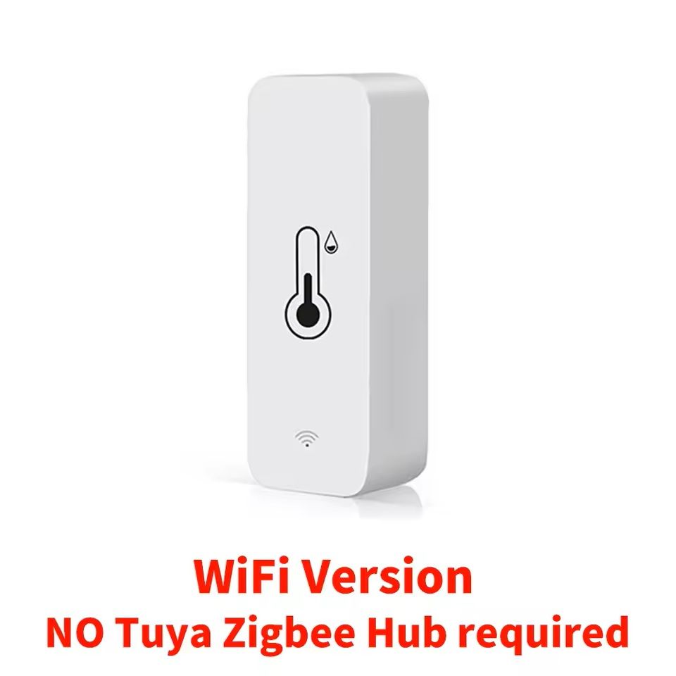 Smart WiFi Temperature  Humidity Sensor  Indoor Hygrometer With App Alerts Voice Control And LCD Di 5