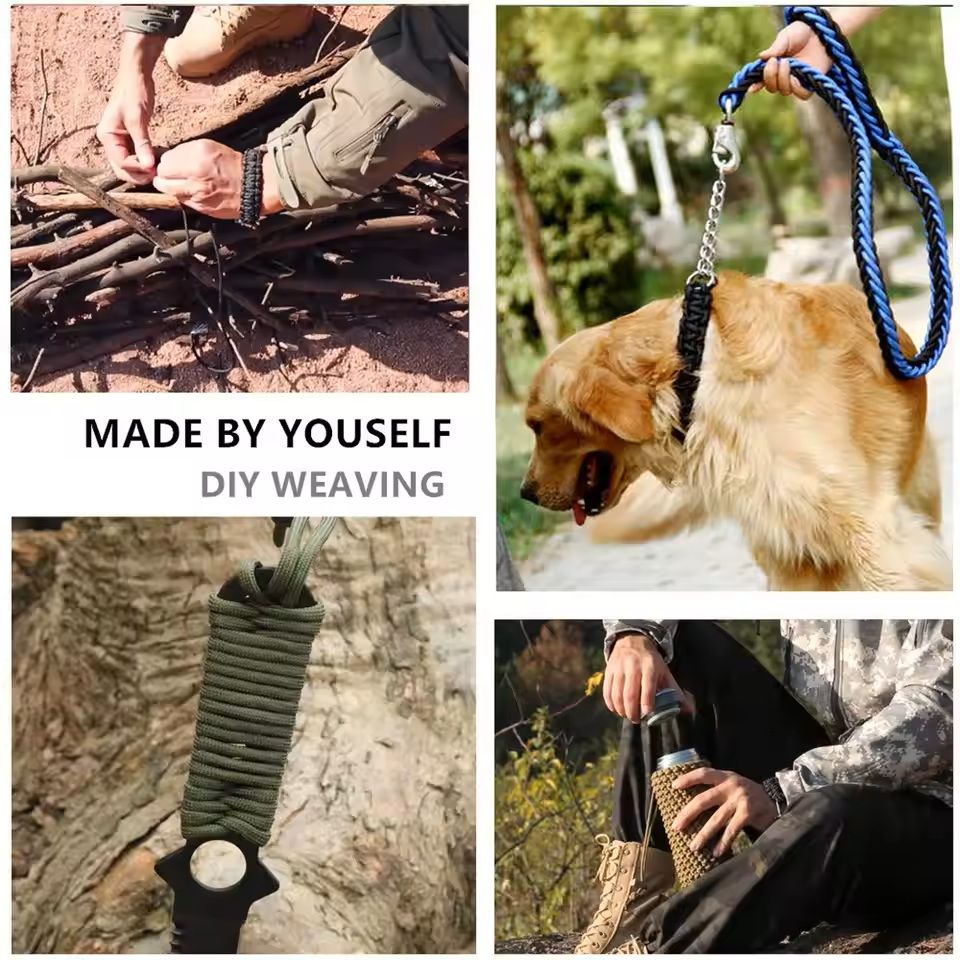 30M Outdoor Paracord  HeavyDuty Survival Rope For Camping Hiking And Emergency Use 8