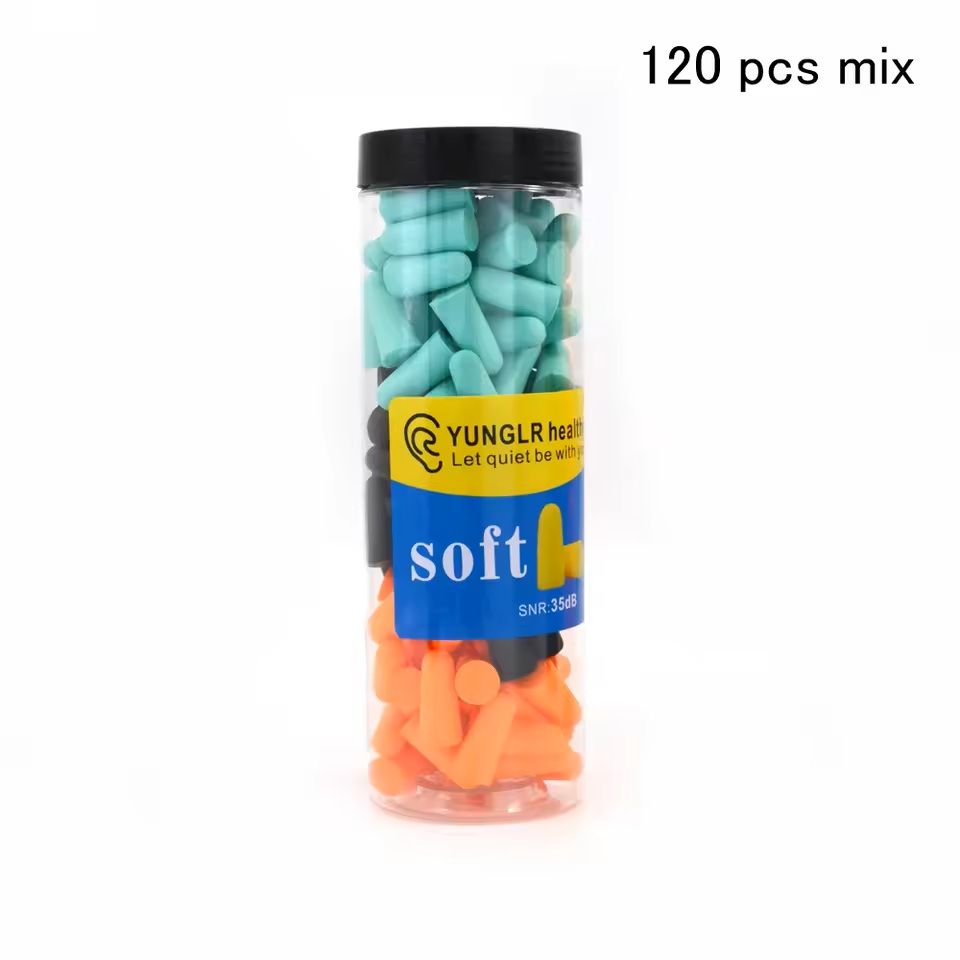 NoiseReducing Foam Earplugs  Soft Comfort Fit For Sleep Travel  Focus 13