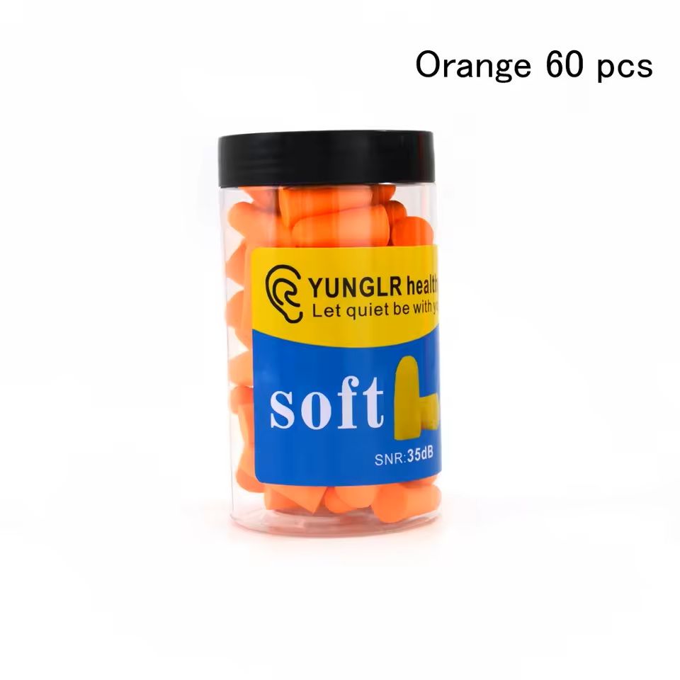 NoiseReducing Foam Earplugs  Soft Comfort Fit For Sleep Travel  Focus 5