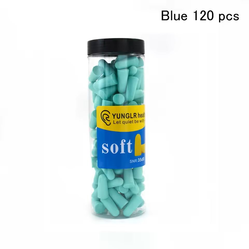 NoiseReducing Foam Earplugs  Soft Comfort Fit For Sleep Travel  Focus 6