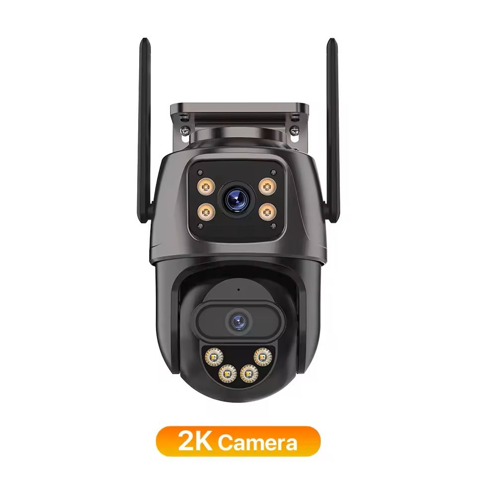 6K 9MP WiFi Outdoor PTZ Security Camera  Triple Lens Dual Screen 8x Zoom AI Motion Tracking 14