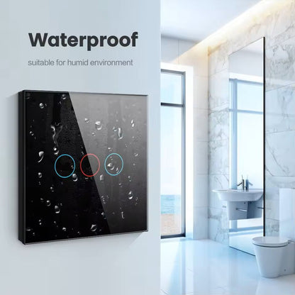 WiFiZigbee Smart Light Switch  Touch Control No Neutral Wire Required Compatible With Alexa  Google 9