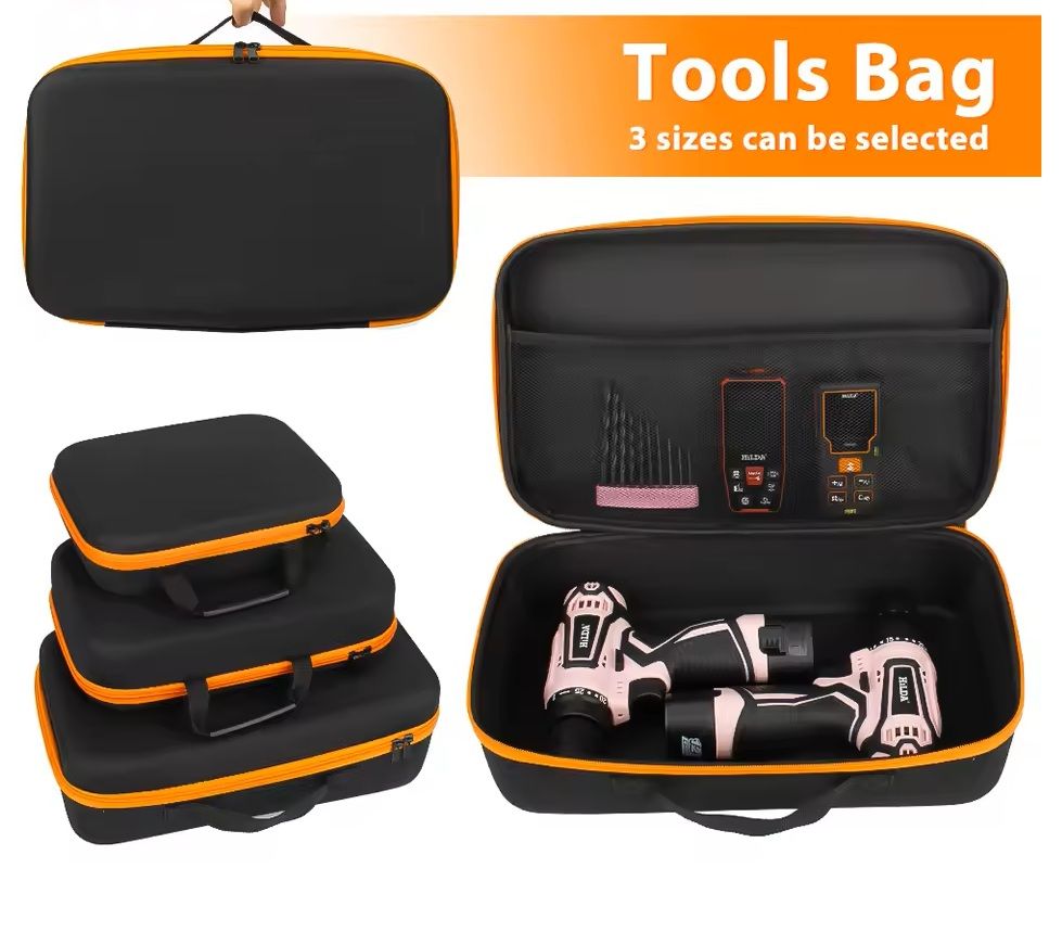 Large Capacity Waterproof Tool Bag – Shock-Absorbing, Multi-Size Portable Storage for Electrical & Hardware Tools