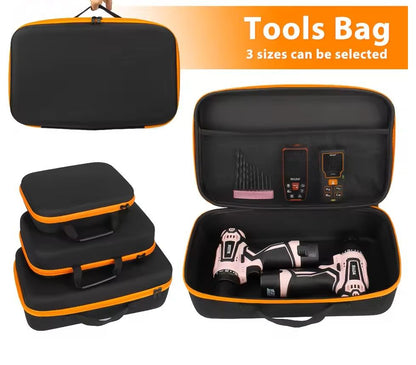 Large Capacity Waterproof Tool Bag – Shock-Absorbing, Multi-Size Portable Storage for Electrical & Hardware Tools