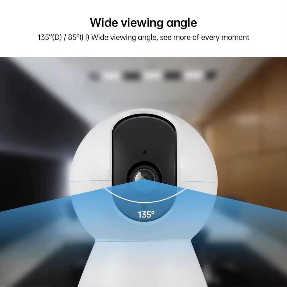 5MP Tuya Smart Mini WiFi IP Camera  Indoor Security With AI Human Detection Auto Tracking And TwoWa 2