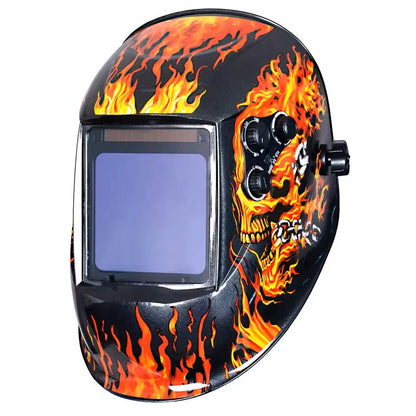 Auto Darkening Welding Helmet 100x97mm Large View True Color 4 Sensors For MIG MAG MMA Welder 6