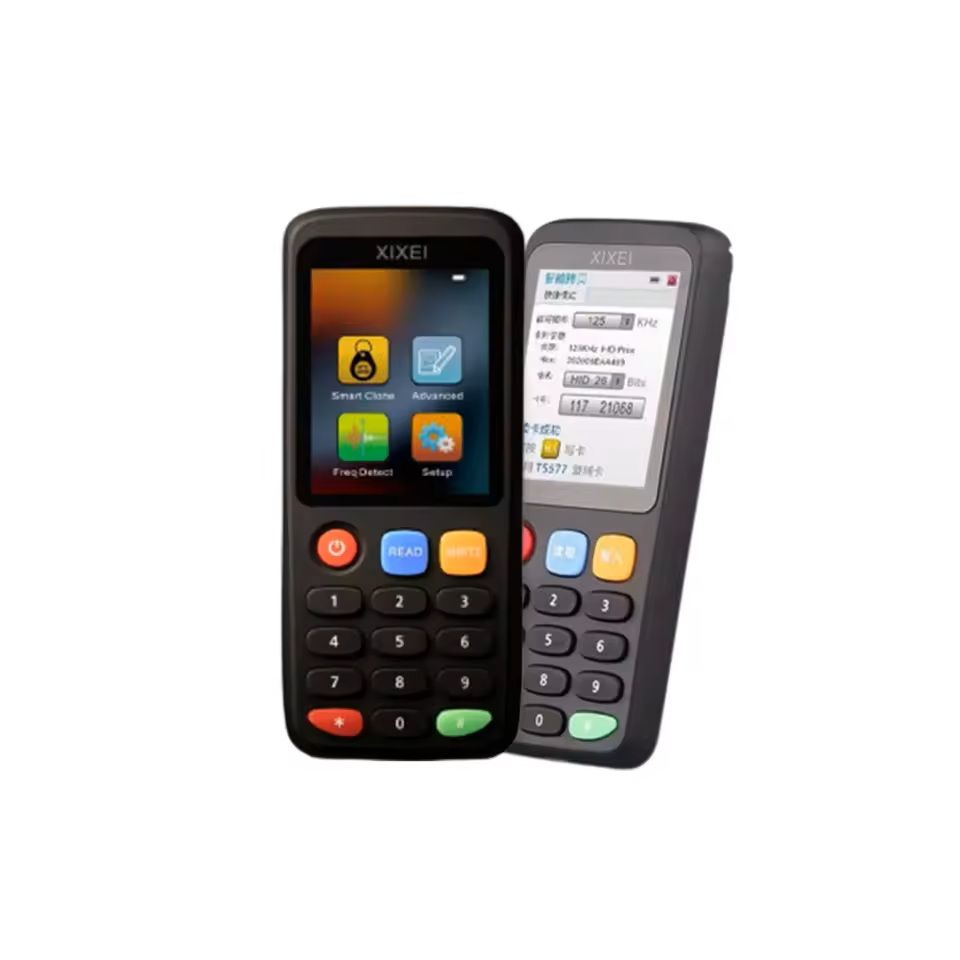 X7 Smart Card Reader RFID Key Clone Copier 125Khz Badge Writer 1356Mhz NFC Tag Programmer 6