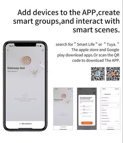 Smart Home Hub With Zigbee WiFi Bluetooth Compatibility  Works With Alexa And Google 3