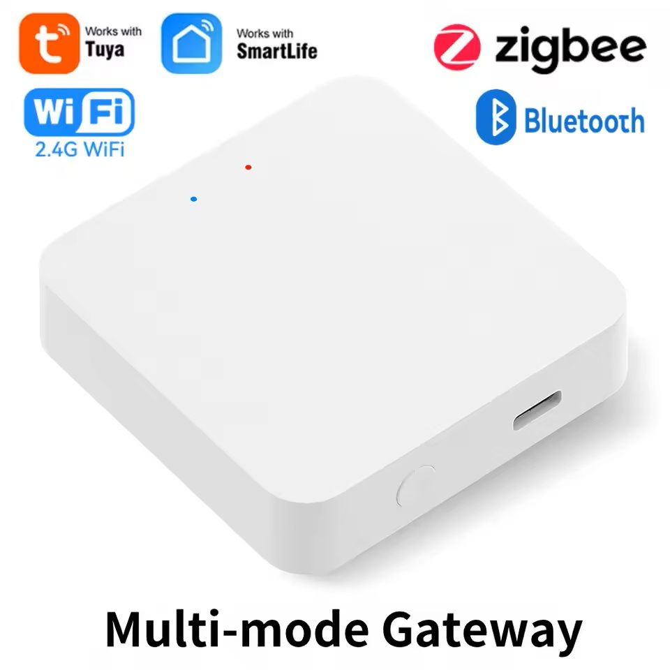 Smart Home Hub With Zigbee WiFi Bluetooth Compatibility  Works With Alexa And Google 9