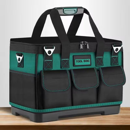 23 Inch Heavy Duty Electrician Tool Bag with Waterproof Wear-Resistant 1680D Oxford Construction