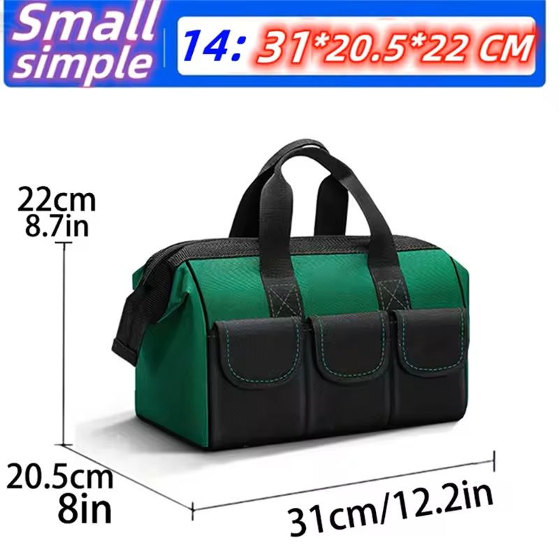 23 Inch Heavy Duty Electrician Tool Bag With Waterproof WearResistant 1680D Oxford Construction 3