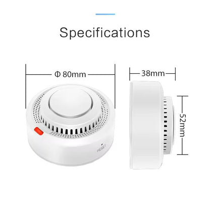 Smart WiFi Smoke Detector Alarm With Fire Protection And Home Security Features 6