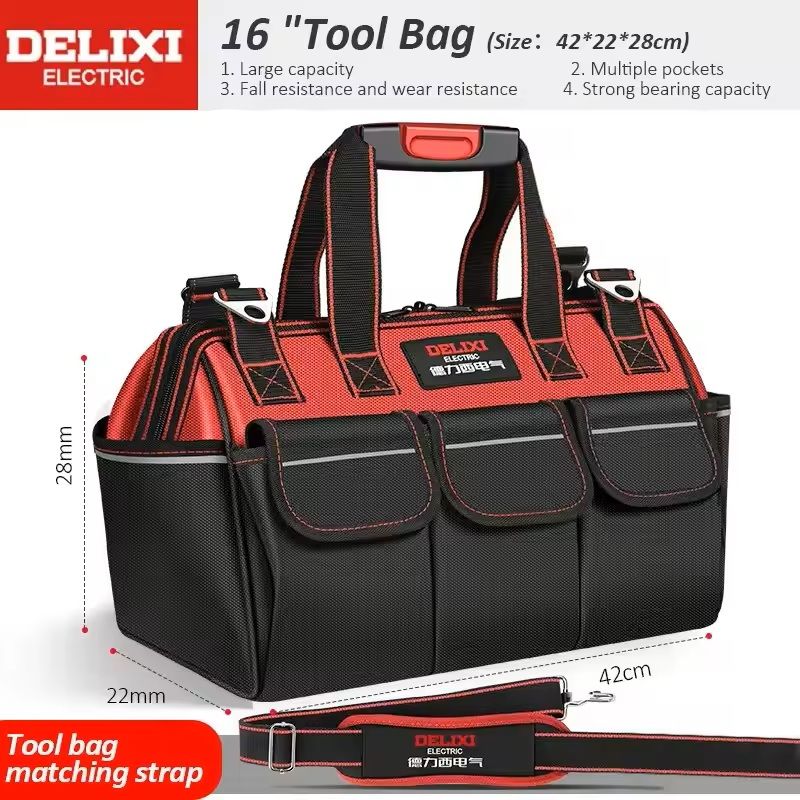 HeavyDuty Waterproof Tool Bag For Electricians And Homeowners 4