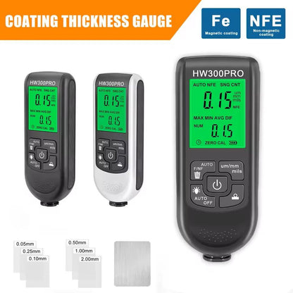 Car Paint Thickness Gauge Tester with Digital Display – 0–2000um Range for Automotive Coating and Metal Surface Inspecti