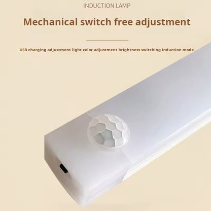 Wireless Rechargeable LED Cabinet Light With Motion Sensor  Battery Operated Lighting For Closet Ki 3