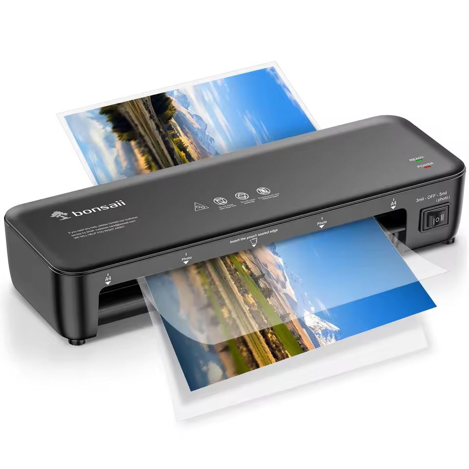 Thermal Laminator 9 Inch Portable Machine for Documents Photos Posters Home Office School