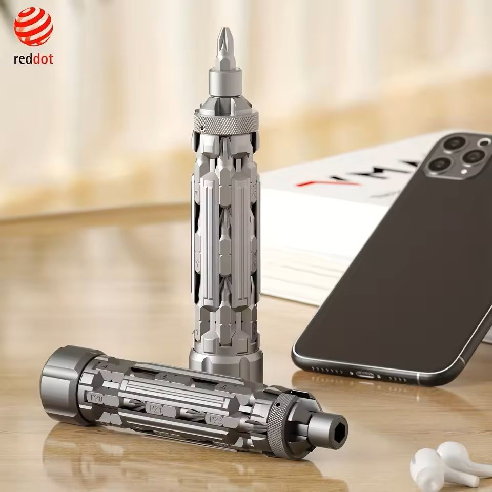 Precision Magnetic Screwdriver Set with Torx and Phillips Bits