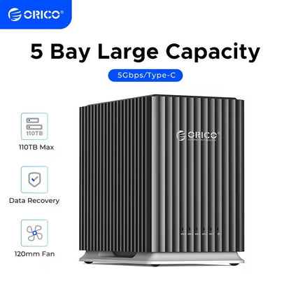 Dual Bay Hard Drive Docking Station With Type C For 35 Inch HDD Storage Backup 3