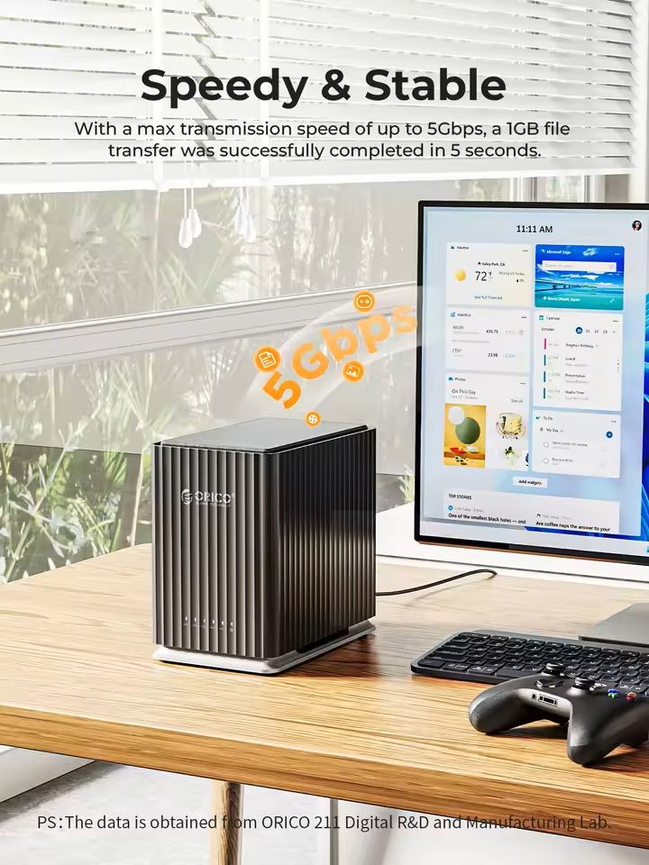Dual Bay Hard Drive Docking Station With Type C For 35 Inch HDD Storage Backup 9