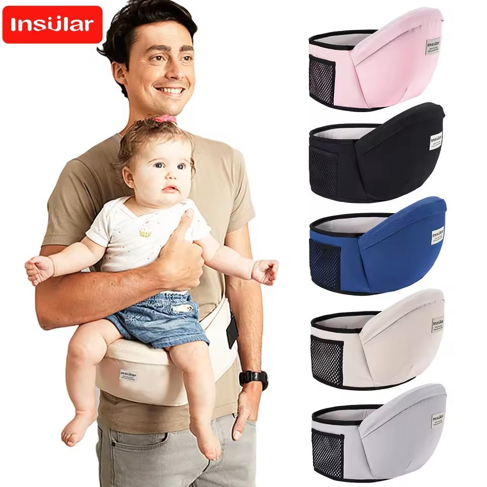 Adjustable Baby Carrier Hip Seat for Comfortable and Secure Infant Support