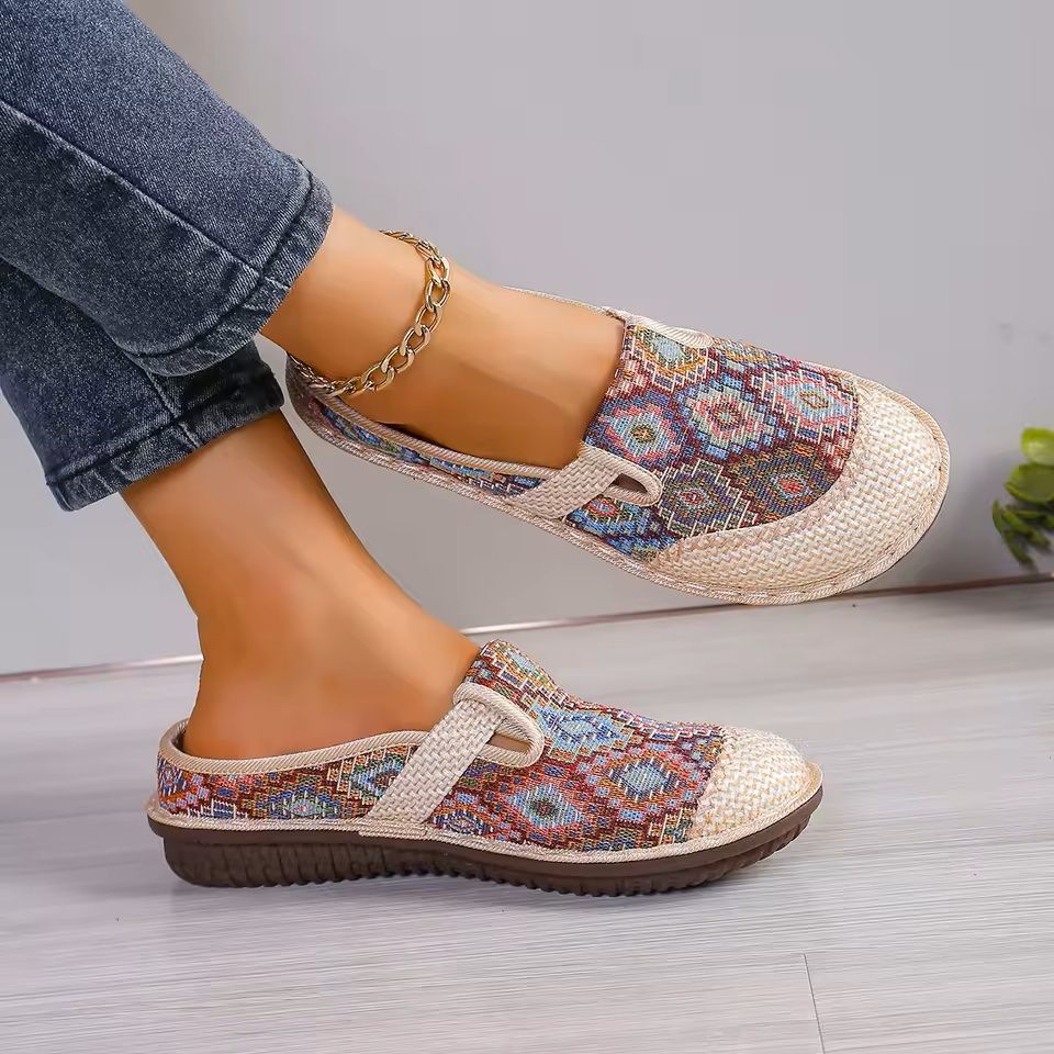 Lightweight Slip On Womens Sneakers Soft Sole Casual Mules For Summer Comfort 2