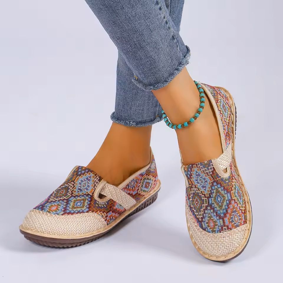 Lightweight Slip On Womens Sneakers Soft Sole Casual Mules For Summer Comfort 9