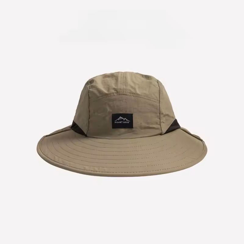 Wide Brim Waterproof Quick Dry Bucket Hat With Neck Flap 3