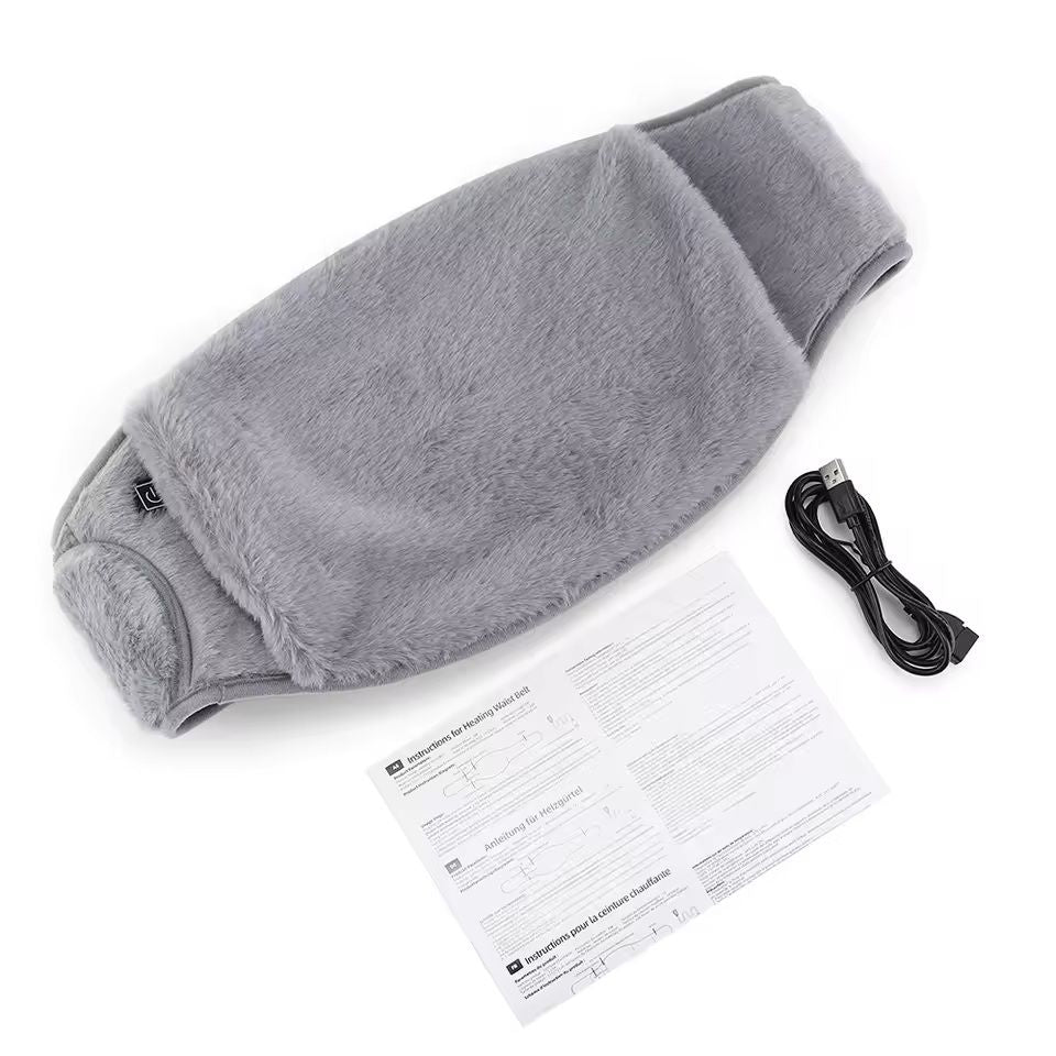 Electric Graphene Heating Pad With 3 Levels USB Rechargeable Abdominal Warmer For Hand And Waist 6