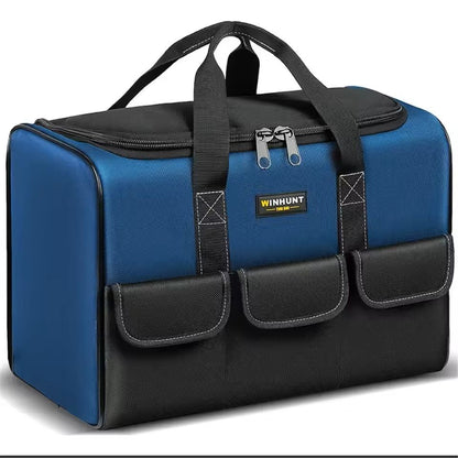 Square Tool Bag Large Capacity Waterproof Organizer With Multi Pockets For Electrician Tools 7