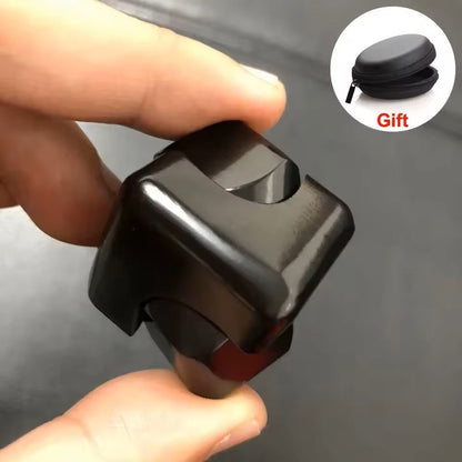 Alloy Cube Spinner Fidget Toy For Adults Anti Stress Portable Finger Gyroscope 2