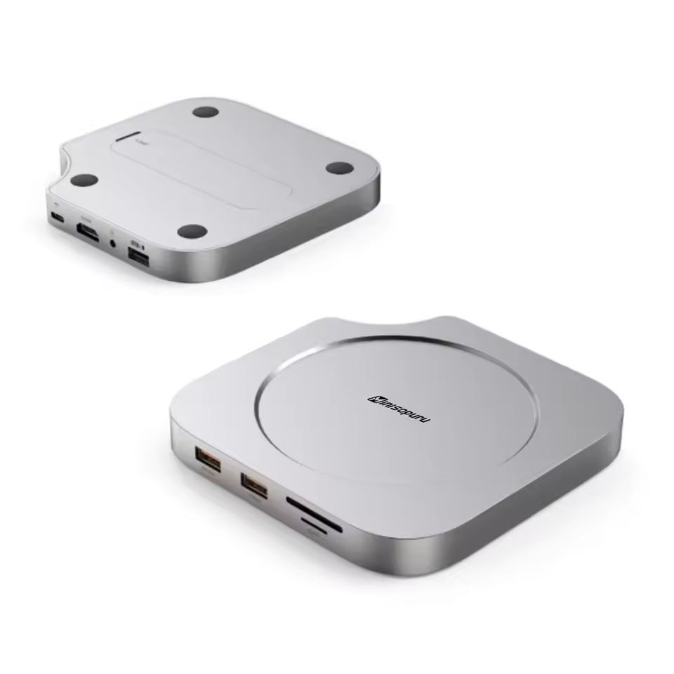 Mac Mini Dock Stand With SSD Enclosure And USB C Hub For Mac Mini M4 1