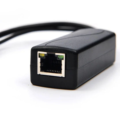 POE Splitter With Micro USB  TypeC Barrel Jack Compatible With Huawei Hikvision Bobcat Raspberry Pi 1