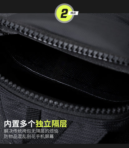 Trendy Unisex Chest Bag Large Capacity Crossbody For Fitness Sports  Leisure 5