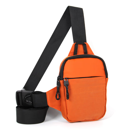 Trendy Unisex Chest Bag, Large Capacity Crossbody for Fitness, Sports & Leisure
