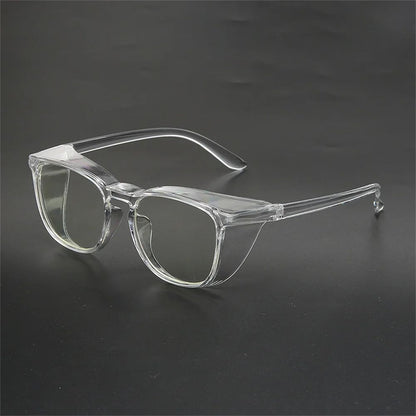 Anti Blue Light Glasses for Men Women, Transparent Blue Blocking Eyewear, Sand-Proof Anti-Shock Safety Goggles for Biker