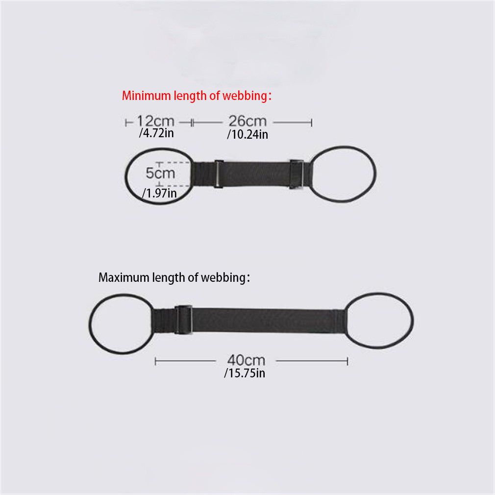 Adjustable Bungee Luggage Strap, Elastic Suitcase Belt for Travel Security & Convenience