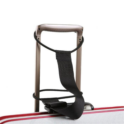 Adjustable Bungee Luggage Strap, Elastic Suitcase Belt for Travel Security & Convenience