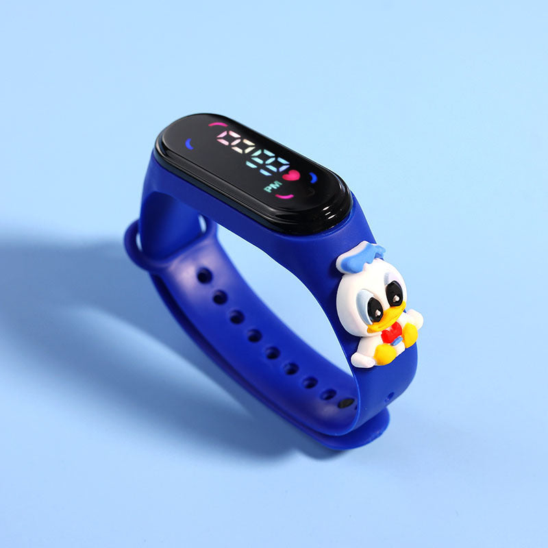 Fashion Mickey  Spiderman LED Kids Watch Waterproof Sports Bracelet For Girls  Women 9