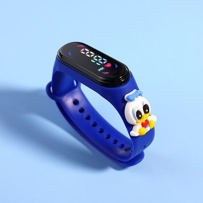 Fashion Mickey  Spiderman LED Kids Watch Waterproof Sports Bracelet For Girls  Women 9